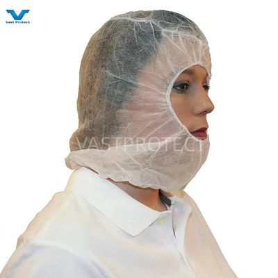Προσαρμοσμένο λογότυπο 18GSM Non Woven PP Ninja Balaclava Αστροναύτης Διαστημικό Καπέλο Για Προστασία