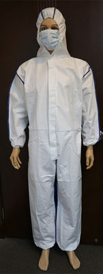 Άνοιξη Εργασιακή Ασβέστιο Μείωση Hazmat Suit Μία φορά μικροπορώδη κάλυψη
