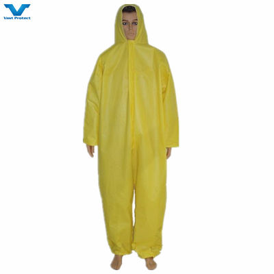 55000pcs ανά 40Q PPE Ασφάλεια Εργασιακή ένδυση Εναφορικά PP μη υφασμένα καλύμματα με καλύμματα κουκούλας