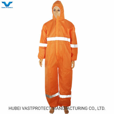 55000pcs ανά 40Q PPE Ασφάλεια Εργασιακή ένδυση Εναφορικά PP μη υφασμένα καλύμματα με καλύμματα κουκούλας
