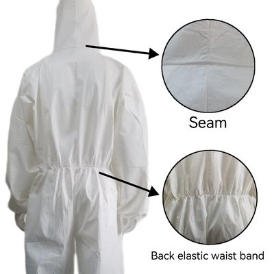 VASTPROTECT-608 Μη υφασμένη σουίτα χωρίς κάλυψη παπουτσιών για απομόνωση