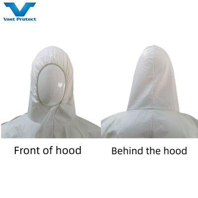 VASTPROTECT-608 Μη υφασμένη σουίτα χωρίς κάλυψη παπουτσιών για απομόνωση