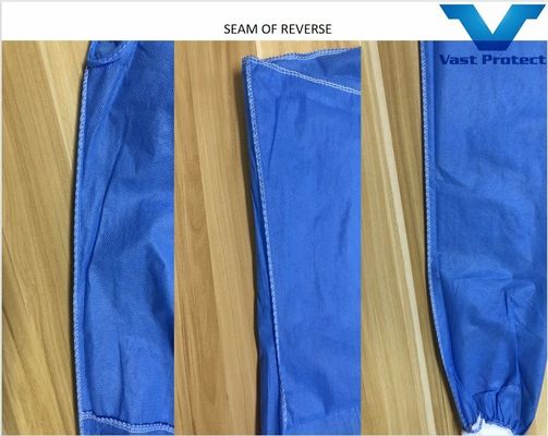 Πλέκτης από πλεξούδες υφασμάτινα μανίκια SMS απομόνωση φόρεμα ανθεκτικό στα δάκρυα και υδροπονική EN13795-2-2019 πιστοποιημένη