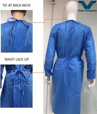 VASTPROTECT-501 SMS Απομονωτικό φόρεμα Υδροπονικό πλεκτό υφασμάτινο μαντήλι Απέλεκτη σκόνης και ψεκασμού Εύκολη στο φόρεμα