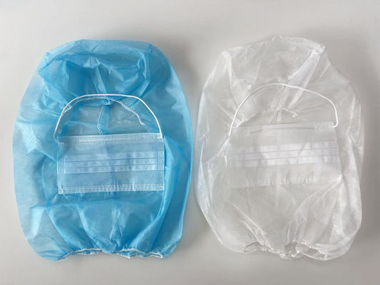 Ξαναχρησιμοποιήσιμο μη υφασμένο PP Ninja Astronaut Space Balaclava Cover Head Hood με 2 πλεγμένες μάσκες προσώπου