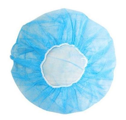 Τυποποιημένο CE Disposable Polypropylene Non Woven PP Round Bouffant Cap για σαλόνι ομορφιάς