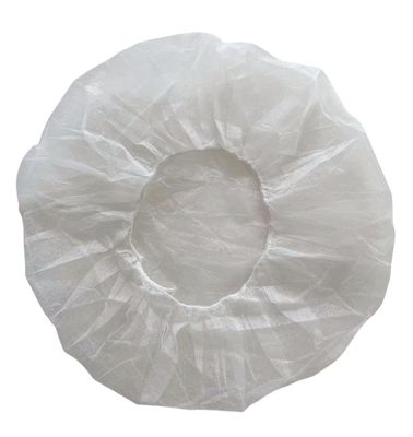 Πιο παχύ Grams Latex Free Non-woven Disposable PP SMS Round Bouffant Cap για ηλεκτρονικά