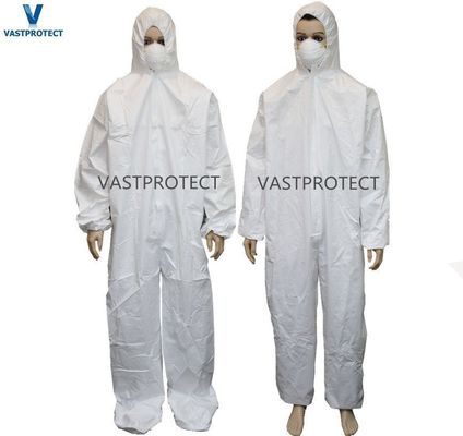 Υπερόπτες απορριπτέες φόρμες Tyvek για τις ΗΠΑ Αμερική Καναδάς