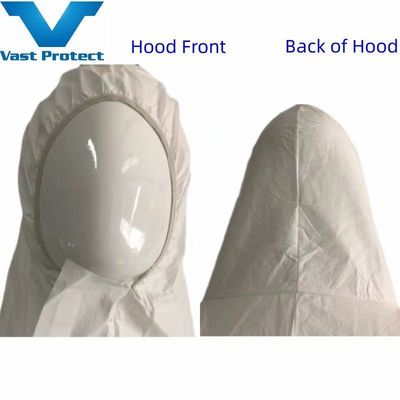 VASTPROTECT-608 Ξαναχρησιμοποιήσιμη λευκή μικροπορώδης κάλυψη για εύκολη φθορά και αντοχή σε υγρά