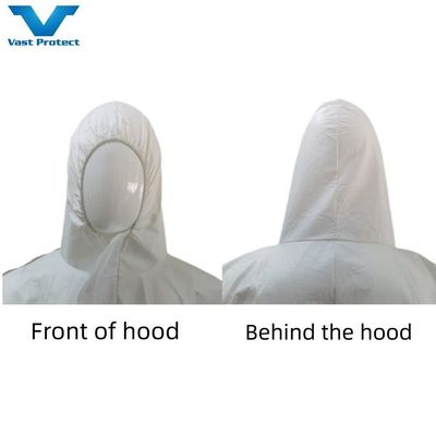 VASTPROTECT-608 Αντιφλεγμονώδης μίας χρήσης μανδύα μικροπορώδης χωρίς κάλυψη ποδιών
