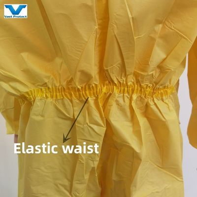 VASTPROTECT-609 Κίτρινο Αποχρησιμοποιούμενο Συσκευή Προστασίας 175*140cm