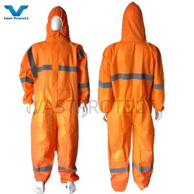 Εναλλακτικά ρούχα Tyvek με ανακλαστική ταινία εντός των ορίων του EN14126