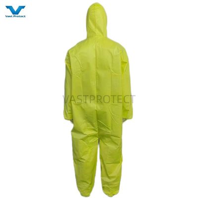 VPT-01 175*140cm Κίτρινες μικροπορώδεις προστατευτικές φόρμες για βιομηχανικούς σκοπούς