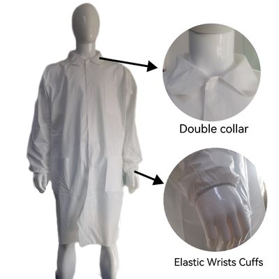 Μονίμα εργασιακών ρούχων Unisex S-2XL Ανερόστεγη με μικροπορώδες υλικό και ελαστικά μανσέτες