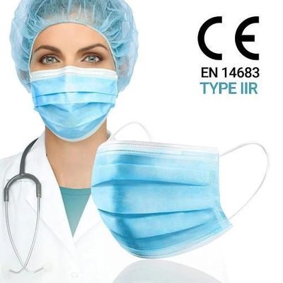 Υψηλής προστασίας 3 στρώσεις επίπεδο στυλ Earloop μάσκα προσώπου με Ear Loops και Earloop