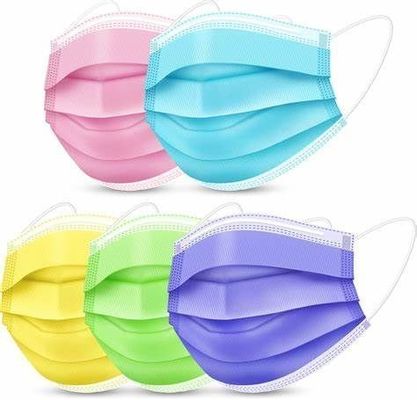 Υψηλής προστασίας 3 στρώσεις επίπεδο στυλ Earloop μάσκα προσώπου με Ear Loops και Earloop