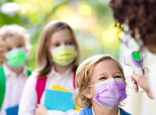 Μη αποστειρωτική 3 στρώσεις Earloop μασκαριστική μάσκα προσώπου για παιδιά εφήβους 14,5*9,5 cm